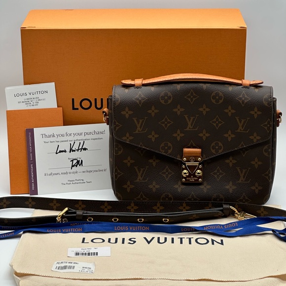 Louis Vuitton Pochette Metís Monogram Brown - Picture 1 of 14